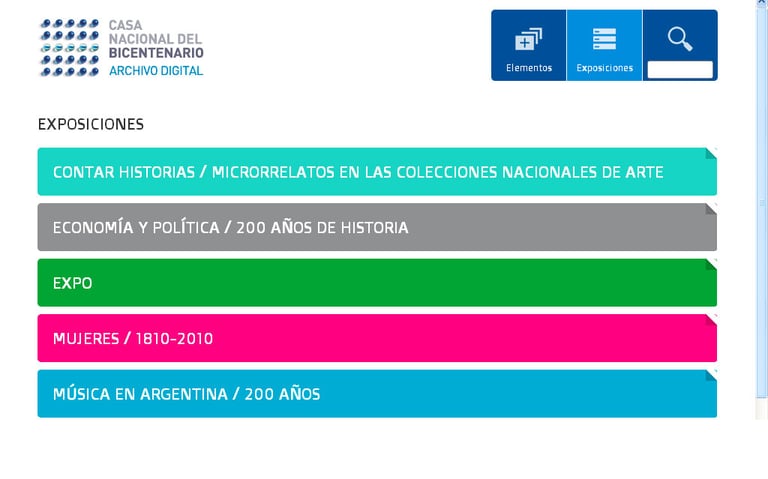 Casa Nacional del Bicentenario - Interactive Kiosks · UX/UI