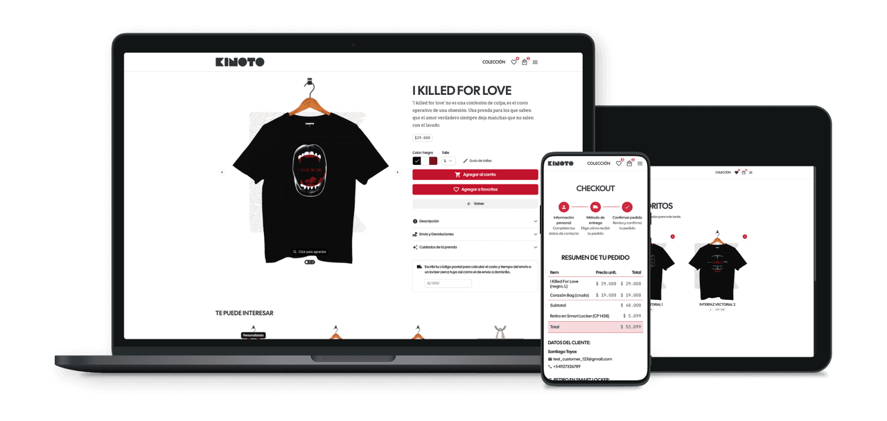 Kinoto - Brand Identity · E-Commerce · Creative Development